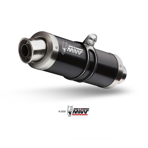 [T.012.LXB] Silencieux MIVV ROUND GP Triumph SPEED TRIPLE 1050/R/S 2011-2016