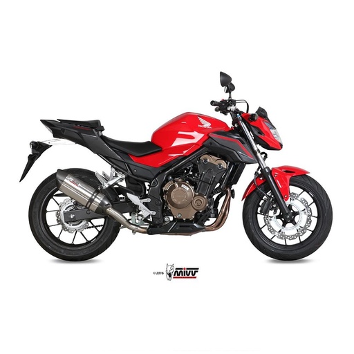 [H.062.L7] Silencieux MIVV SUONO Honda CB 500 F/CBR 500 R 2016-2018
