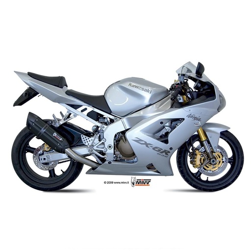 [K.009.L9] MIVV SUONO Silencer (carbon end cap) Kawasaki ZX6R 636 / ZX6RR