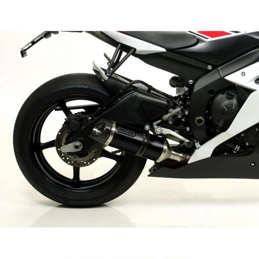 [71699AKN] Silencieux ARROW Thunder Yamaha YZF 600 R6 2006-2016 (coupelle carbone)