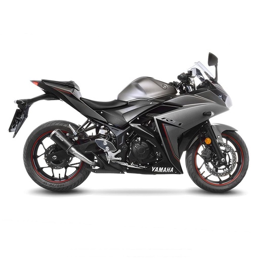 [15212BU] Silencieux LEOVINCE LV 10 Yamaha R 3 2015-2021 et MT 03 2016-2020