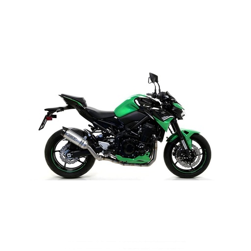 [71912AKN] ARROW THUNDER Silencer Kawasaki Z 900 2020-2024 Carbon End Cap