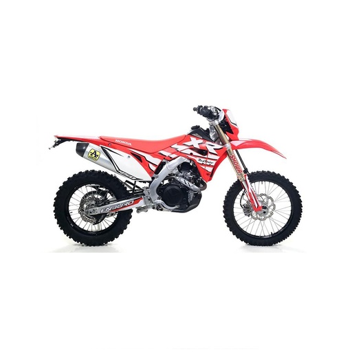 [72530AK] ARROW RACE-TECH Silencer Honda CRF 450 L and CRF 450 RX 2019-2020 Carbon End Cap