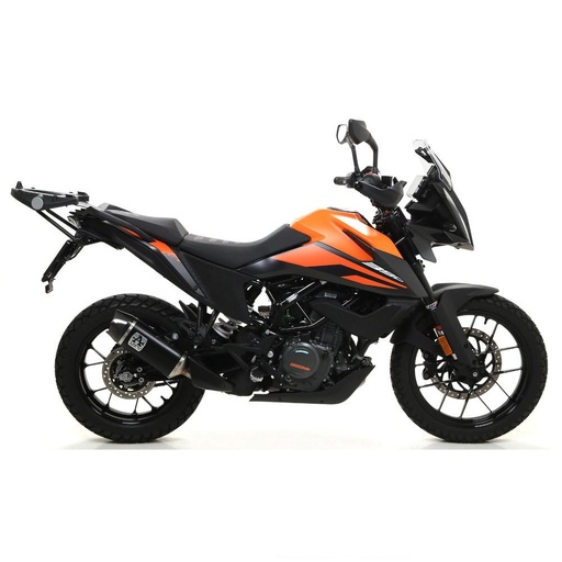 [72627AKN] Silencieux ARROW INDY RACE KTM 390 ADVENTURE 2020-2023 coupelle carbone