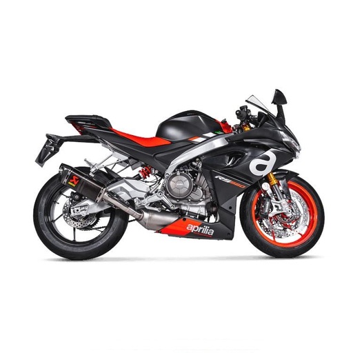 [S-A6R4-HAPC] Ligne Complète AKRAPOVIC RACING LINE Aprilia 660 RS / TUONO 2021-2024 Coupelle Carbone