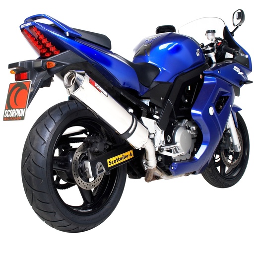 [ESI75SEO] Scorpion Factory Oval Slip-on Suzuki SV650 N / S 2003 -2003