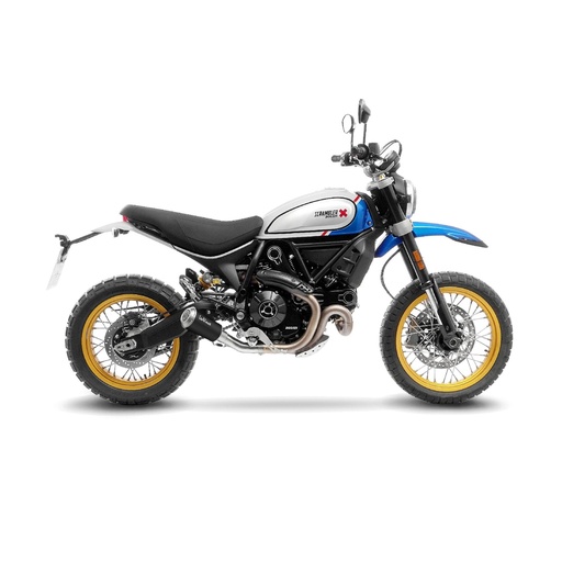 [15254BU] Silencieux LEOVINCE LV-10 SCRAMBLER 800 DESERT SLED 2021-2022
