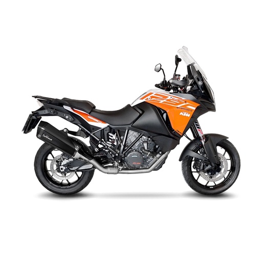 [15300B] Silencieux LEOVINCE LV-12 (coupelle carbone) KTM 1050 ADVENTURE, 1090/1190 ADVENTURE/R, 1290 SUPER ADVENTURE R/S/T