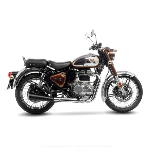[15008B] Silencieux LEOVINCE CLASSIC RACER CLASSIC / METEOR 350 2020-2024