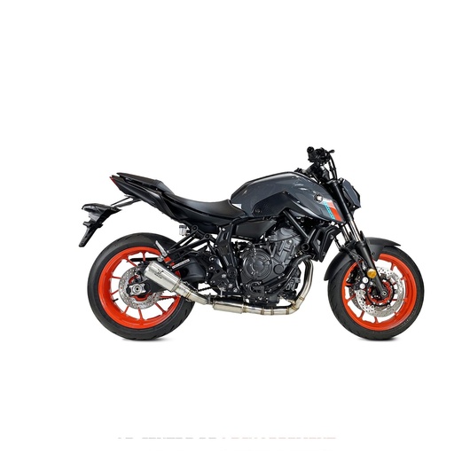 IXRACE MK2 Full Exhaust System Slip-on YAMAHA MT07 2021-2024
