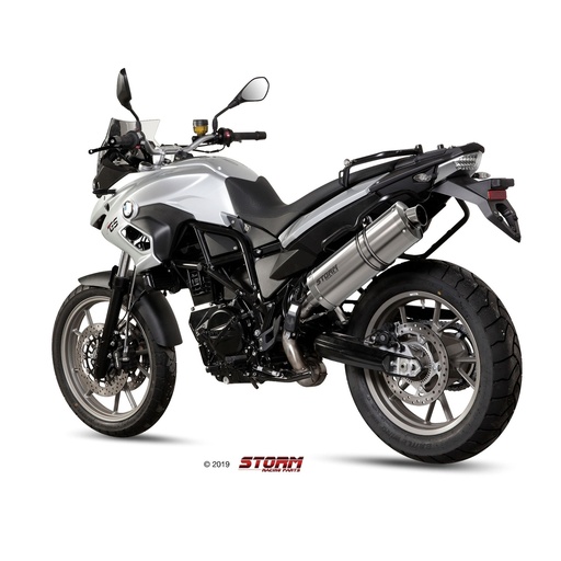[B.014.LX2-STORM] Storm Oval Slip-on BMW F 700 GS 2013-2016