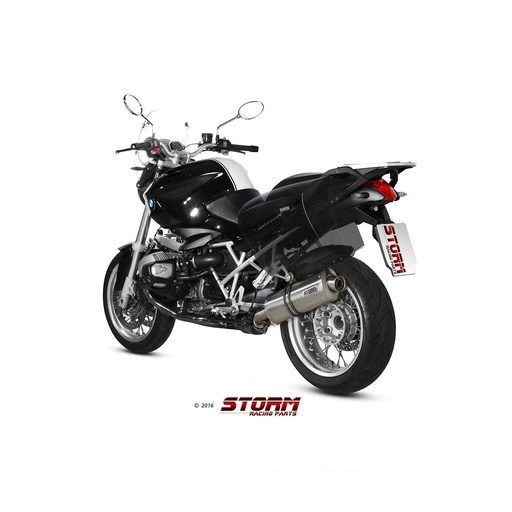 [B.028.LX2-STORM] Storm Oval Slip-on BMW R 1200 R/RS 2011-2014