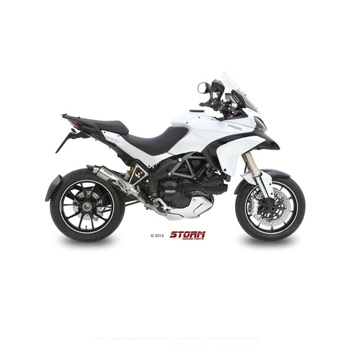 [D.027.LXS-STORM] Storm GP Slip-on DUCATI MULTISTRADA 1200 2010-2014