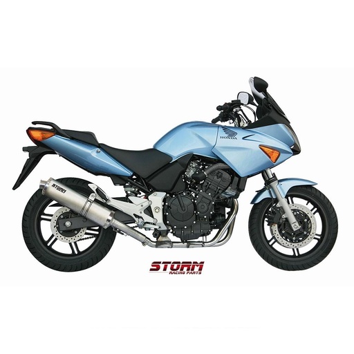 [H.026.LX1-STORM] Silencieux Storm Ovale Adapt. HONDA CBF 600 2004-2007