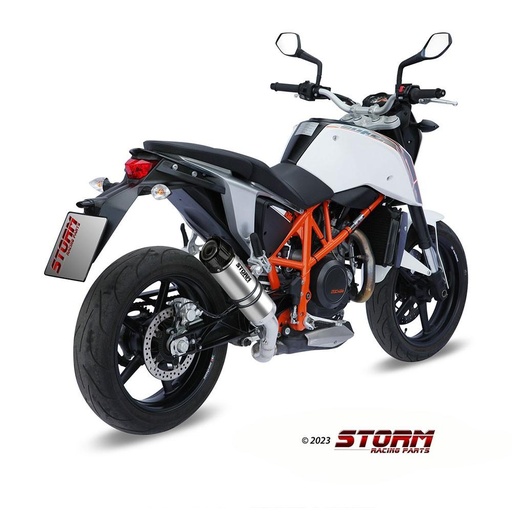 [KT.010.LXS-STORM] Silencieux Storm GP Adapt. KTM 690 Duke 2012-2019