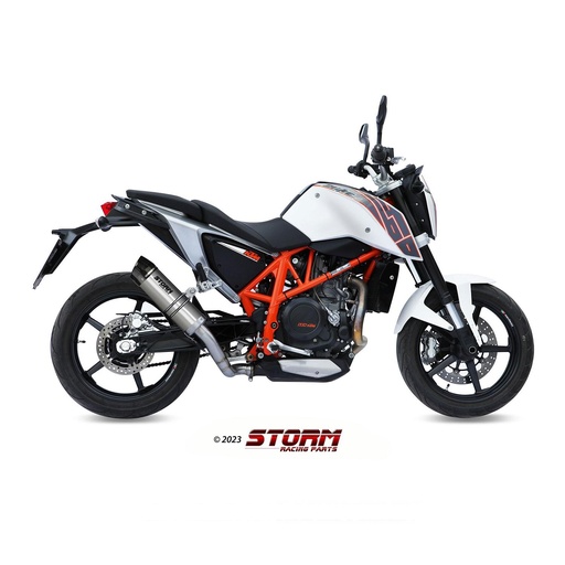 [KT.010.LXS-STORM] Silencieux Storm GP Adapt. KTM 690 Duke 2012-2019