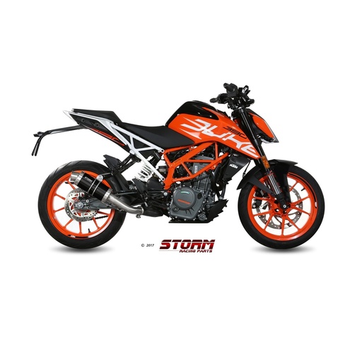 [KT.019.LXSB-STORM] Silencieux Storm GP Adapt. KTM 125 / 390 Duke 2017-2020 et RC 125 / 390 2017-2021