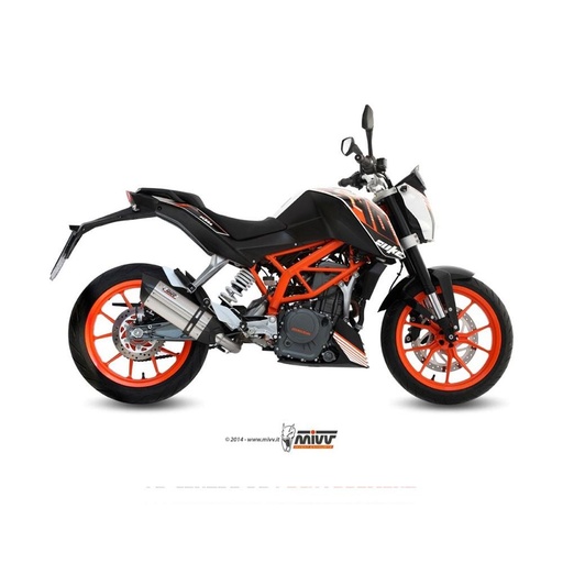[KT.012.L9] Full Exhaust System MIVV SUONO KTM 390 DUKE 2013-2016
