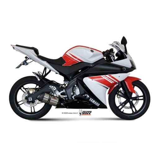 [Y.030.L9] Ligne Complète MIVV SUONO YAMAHA YZF 125 R 2008-2013