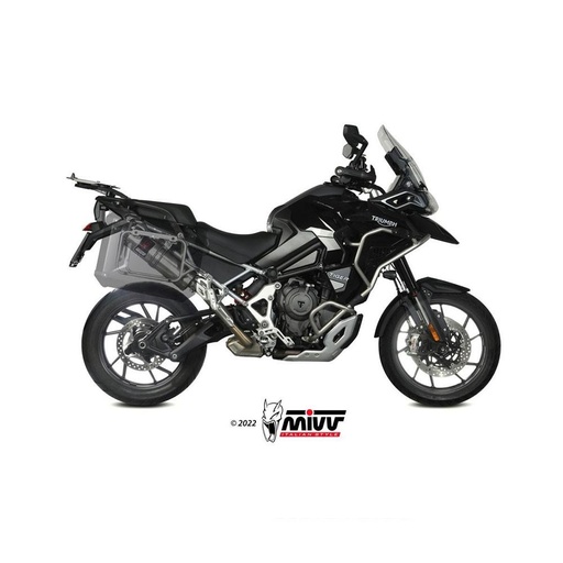 [T.023.LDKB] Silencieux MIVV DAKAR TRIUMPH TIGER 1200 GT / RALLY 2022-2024