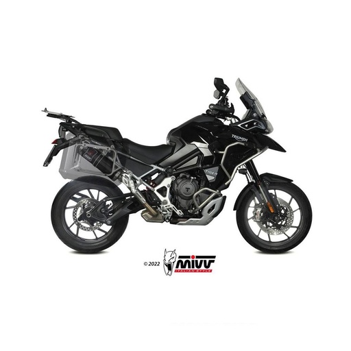 [T.023.LDKB] Silencieux MIVV DAKAR TRIUMPH TIGER 1200 GT / RALLY 2022-2024