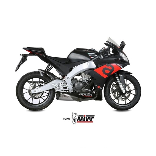 [A.011.LDRB] Silencieux MIVV DELTA RACE APRILIA RS 125 2017-2020