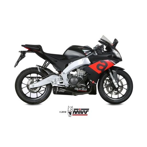 [A.011.LDRB] Silencieux MIVV DELTA RACE APRILIA RS 125 2017-2020