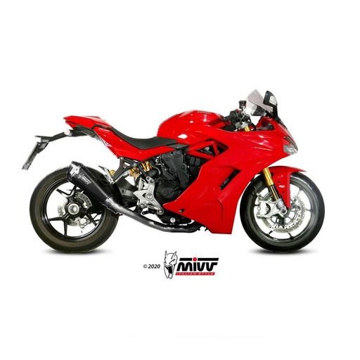 MIVV DELTA RACE Silencer (carbon end cap) DUCATI SUPERSPORT 939 / S 2017-2020