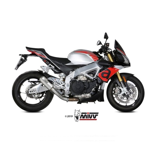 [A.012.SM3X] Silencieux MIVV MK3 APRILIA Tuono 1100 V4 RR/Factory 2019-2020
