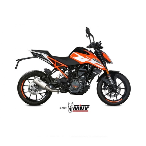 MIVV MK3 Silencer KTM 125 DUKE 2017-2020