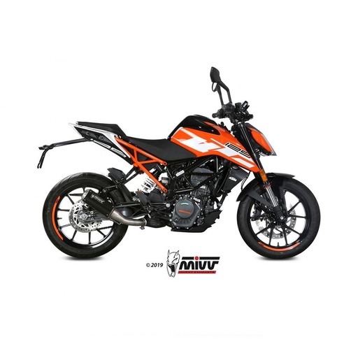 MIVV MK3 Silencer KTM 125 DUKE 2017-2020