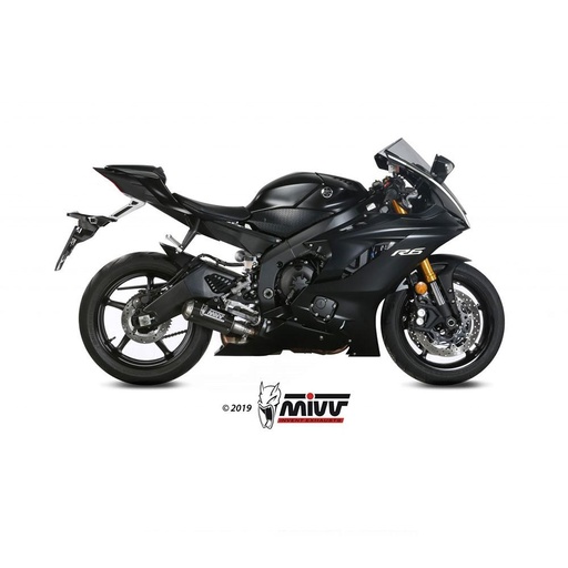 [Y.063.LM3C] Silencieux MIVV MK3 YAMAHA YZF 600 R6 2017-2021