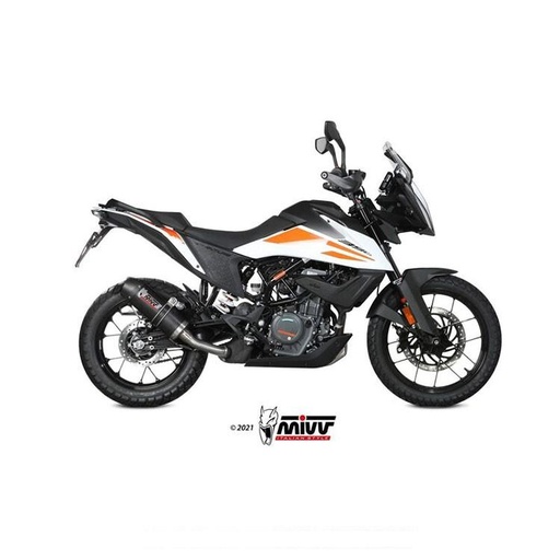 [KT.024.L3C] MIVV OVAL Silencer KTM 390 Adventure 2020-2023