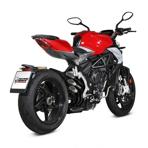[V.003.LHB] MIVV SPEED EDGE Silencer MV AGUSTA 800 BRUTALE / RR / DRAGSTER 2018-2024