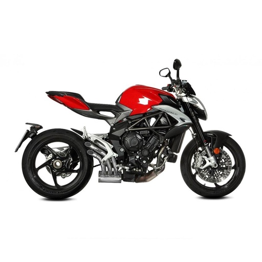 [V.003.LHB] Silencieux MIVV SPEED EDGE MV AGUSTA 800 BRUTALE / RR / DRAGSTER 2018-2024