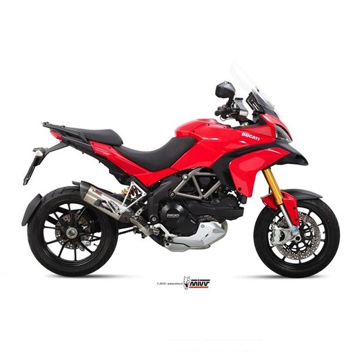 [D.027.L9] Silencieux MIVV SUONO DUCATI MULTISTRADA 1200/S 2010-2014