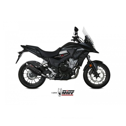 [H.067.L9] Silencieux MIVV SUONO HONDA CB 500 X 2017-2018