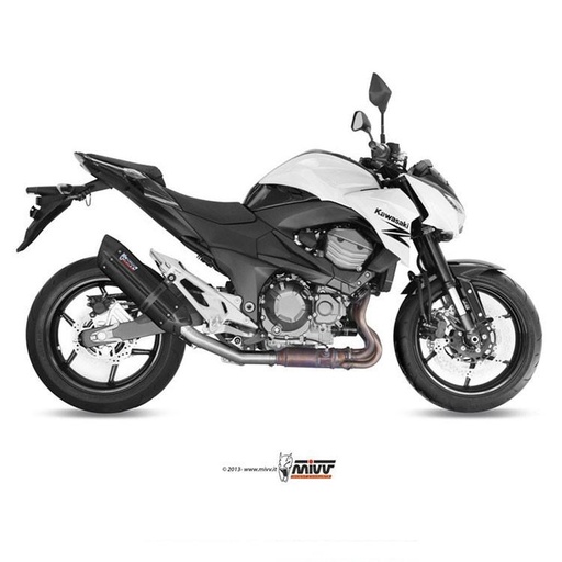 [K.035.L9] Silencieux MIVV SUONO (coupelle carbone) KAWASAKI Z 800 E 2013-2017