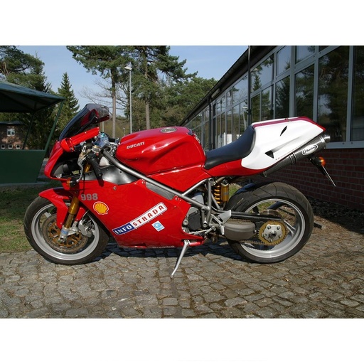 [EU/AL/D748] Silencieux MARVING Superline Big Ovale Ducati 748 MONOPOSTO/BIPOSTO/748R et 748 SP