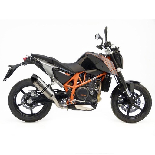 [8702E] Silencieux LEOVINCE LV One KTM 690 DUKE 2012-2015 (Coupelle Carbone)