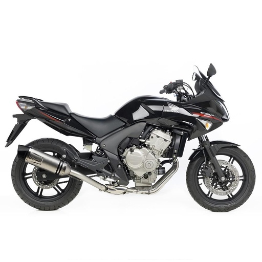 [8295E] Silencieux LEOVINCE LV One (coupelle carbone) Honda CBF 600 2004-2013