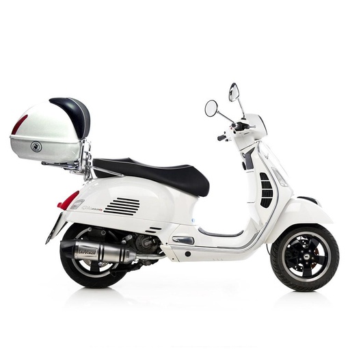 [8571E] Ligne Complète LEOVINCE LV One Piaggio VESPA GTS 125/250, GTV 250, GTS 300 (Coup. Carbone)