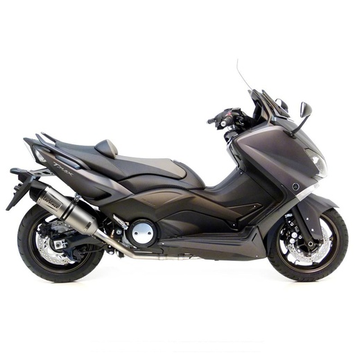 [8588E] Ligne Complète LEOVINCE LV One (coupelle carbone) Yamaha T-MAX 530 2012-2016