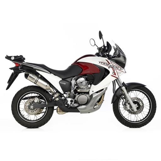 [8402E] Silencieux LEOVINCE LV One Honda XLV 700 TRANSALP 2008-2012 (Coupelle Carbone)