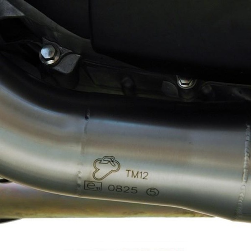 Full Exhaust System TERMIGNONI Relevance (Carbon End Cap) Yamaha T-MAX 530 2012-2016