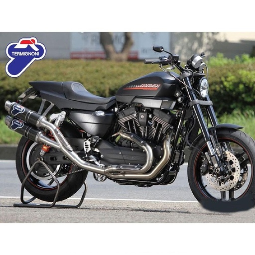 [HD02094CR] Full Exhaust System TERMIGNONI Racing Line Strada Harley XR 1200 2008-2011