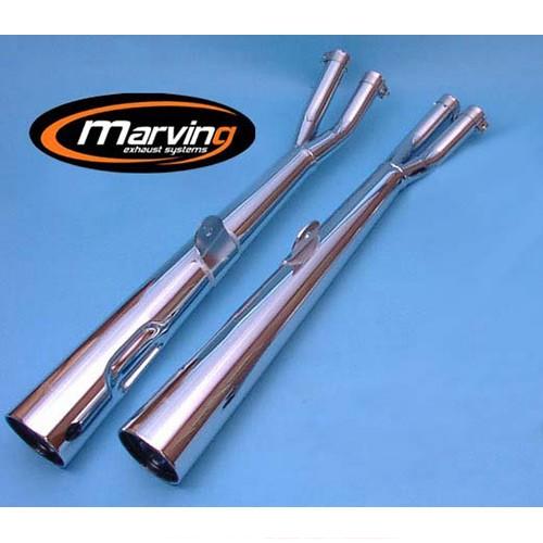 [H/2062/BC] Silencieux MARVING Style Origine Honda CB 500 FOUR 1971-1976