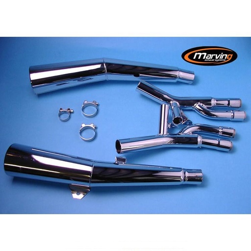 [H/2135/BC] MARVING Style Origine Silencer Honda CB 750 FII SEVEN FIFTY 1992-2003