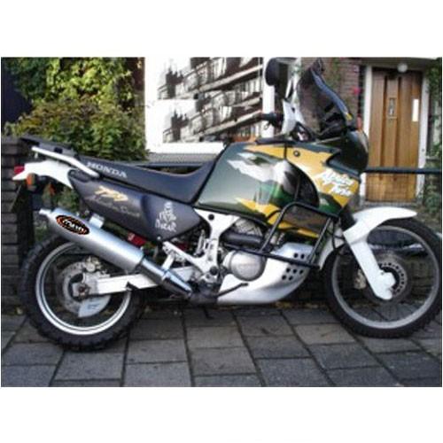 [H/AAA/60/BC] MARVING Slip-on Silencer (2 Mounting Brackets) Honda XRV 750 AFRICA TWIN 1996-2005