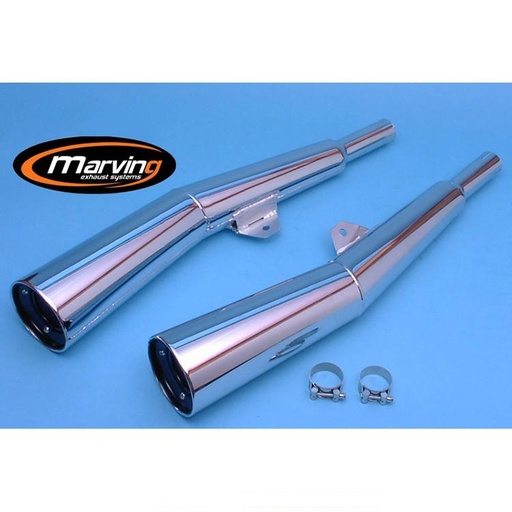 [K/2050/BC] Silencieux MARVING Kawasaki Z 1100 A CARDAN 1981-1983